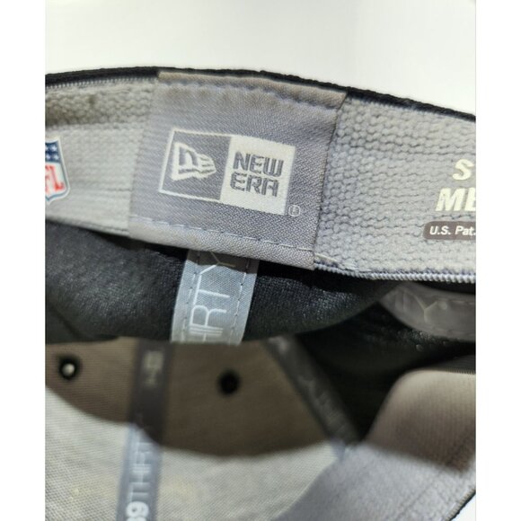 New Era New Orleans Saints Fitted Hat Cap Size Small/Medium Gold Black NFL - Picture 7 of 8